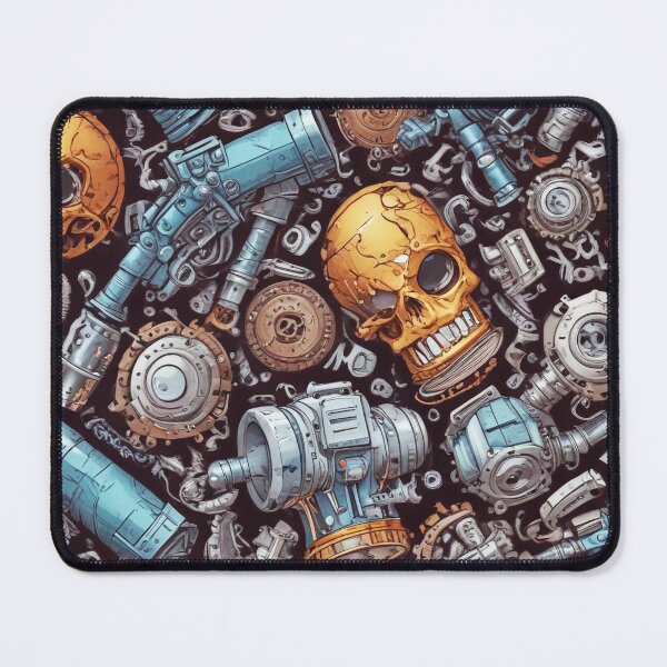 Item preview, Machinery simulation genetic engineering design print designed and sold by Anshu3813.