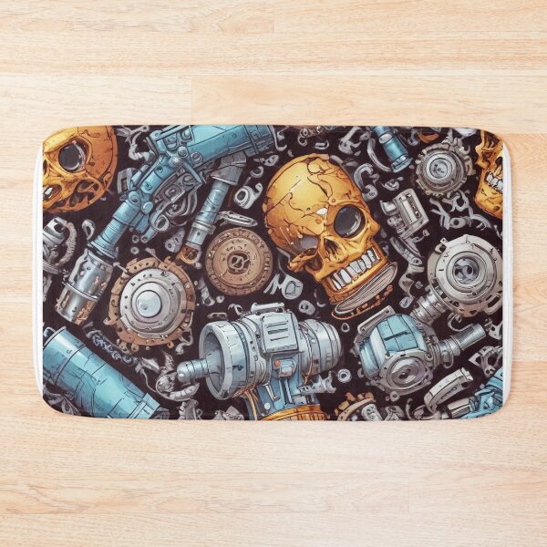 Item preview, Machinery simulation genetic engineering design print designed and sold by Anshu3813.