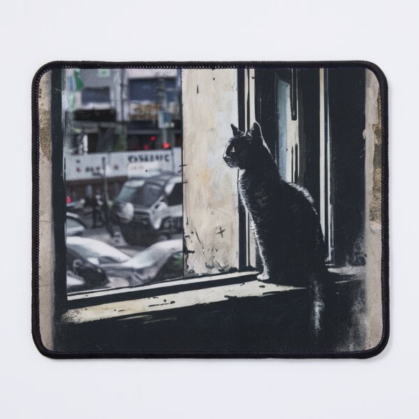 Item preview, Cat Stencil Graffiti designed and sold by Bomax121.