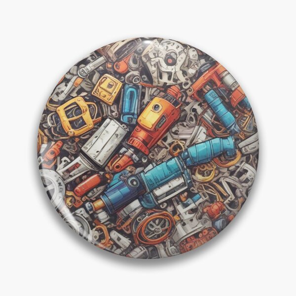 Item preview, Machinery simulation genetic engineering design print designed and sold by Anshu3813.