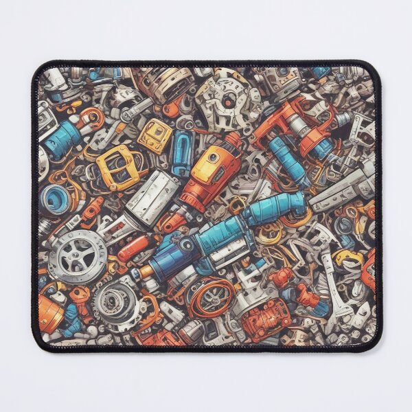 Item preview, Machinery simulation genetic engineering design print designed and sold by Anshu3813.