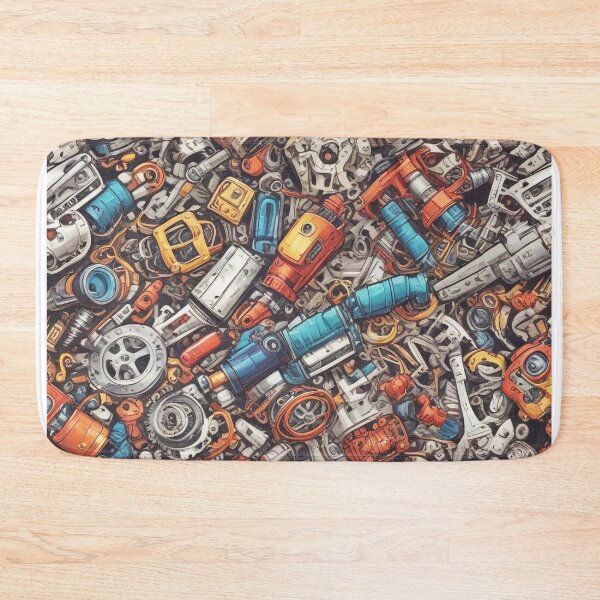 Item preview, Machinery simulation genetic engineering design print designed and sold by Anshu3813.