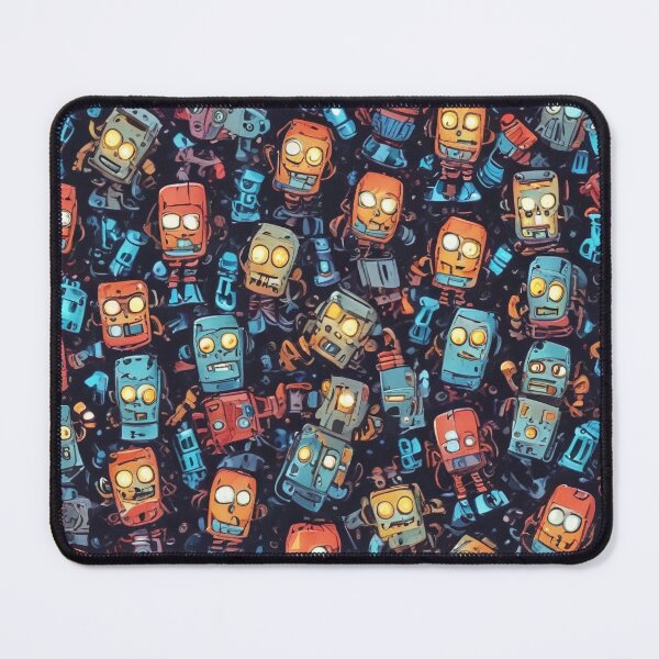 Item preview, Machinery simulation robotic design print designed and sold by Anshu3813.