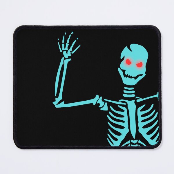 Item preview, Dance With Death Preppy Skeleton Dancing Horror blue Skeleton Red eyes designed and sold by Cr320.