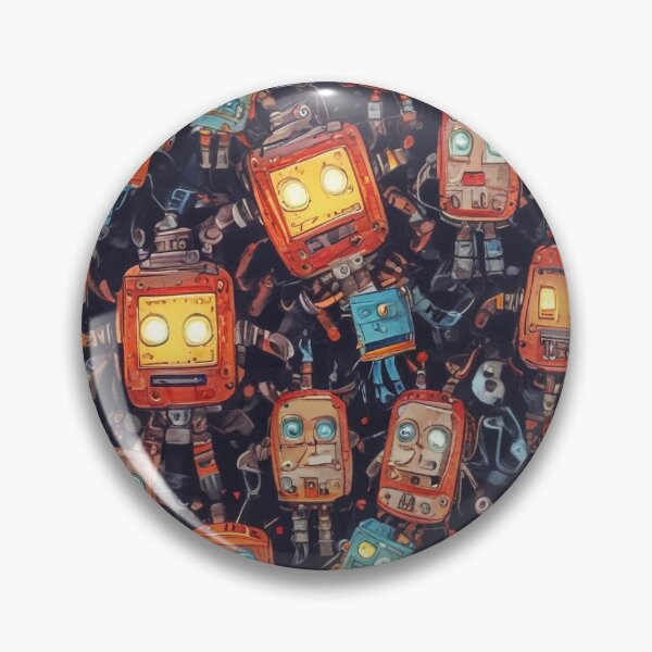 Item preview, Machinery simulation robotic design print designed and sold by Anshu3813.