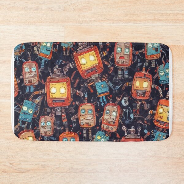 Item preview, Machinery simulation robotic design print designed and sold by Anshu3813.