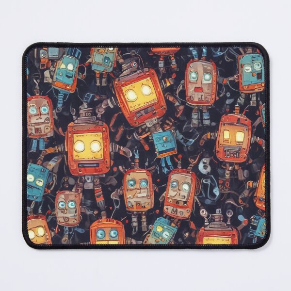 Item preview, Machinery simulation robotic design print designed and sold by Anshu3813.