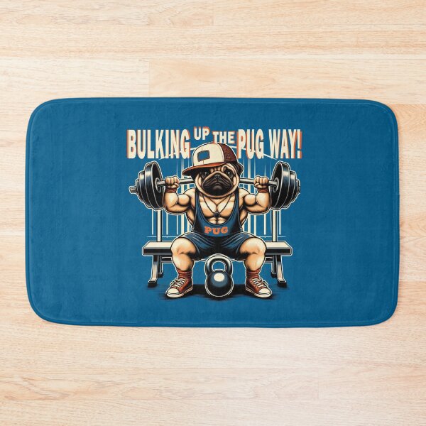 Item preview, Bulking up the pug way designed and sold by studiobrazuka.