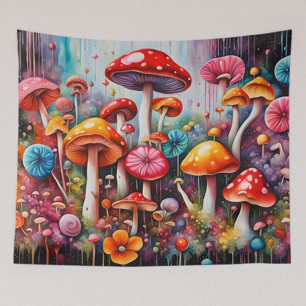 Item preview, Mystical Mushrooms: Vibrant Fungi Fantasia 006 designed and sold by REALDesign-Shop.