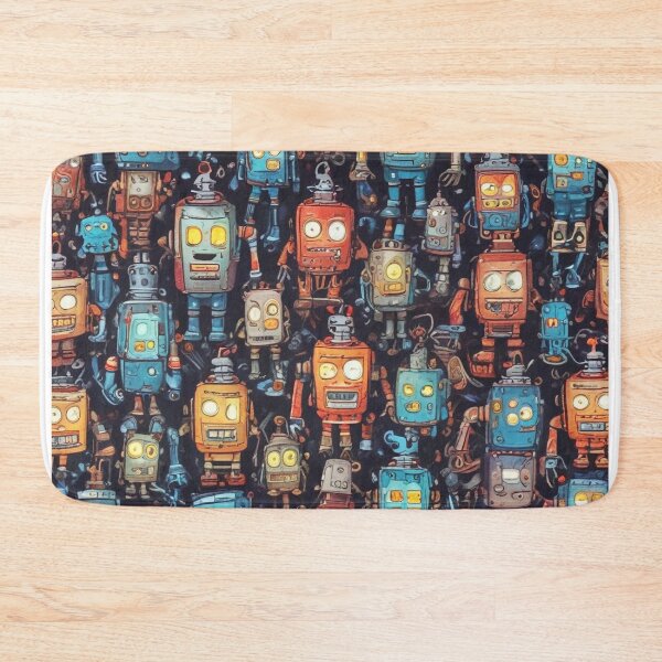 Item preview, Machinery simulation robotic design print designed and sold by Anshu3813.