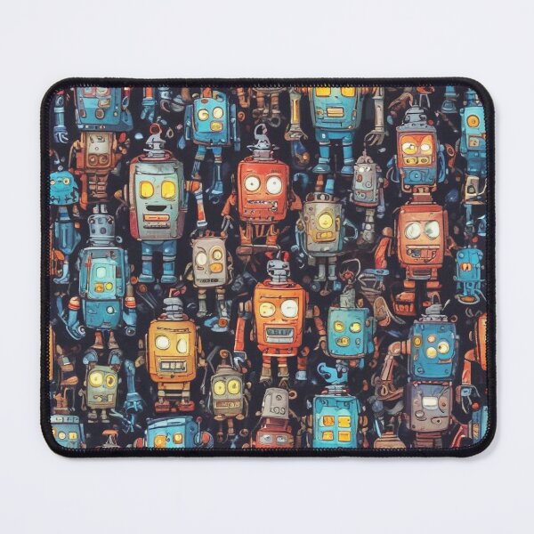 Item preview, Machinery simulation robotic design print designed and sold by Anshu3813.