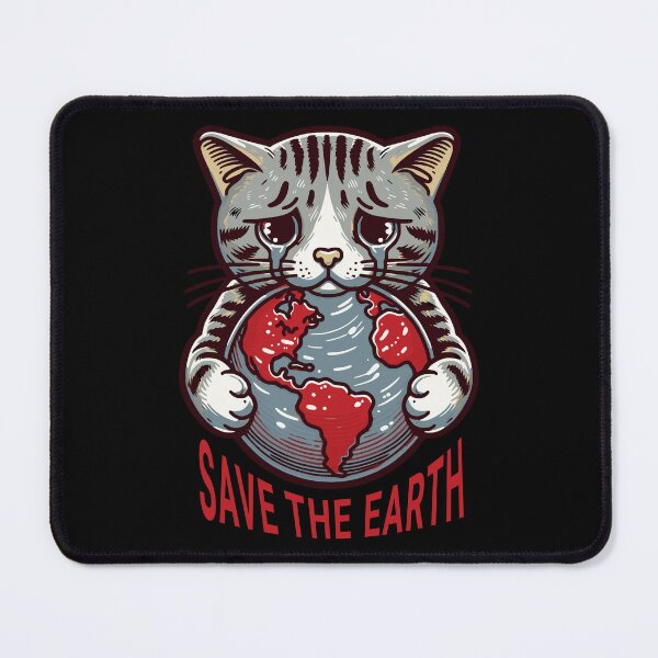 Item preview, Save The Earth And The Cats designed and sold by NinniSilver.