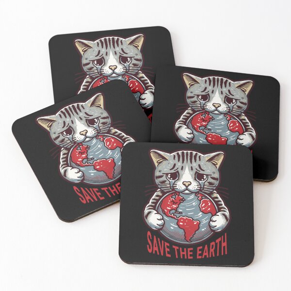 Item preview, Save The Earth And The Cats designed and sold by NinniSilver.