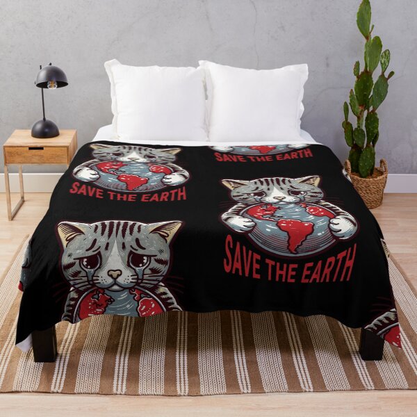 Item preview, Save The Earth And The Cats designed and sold by NinniSilver.