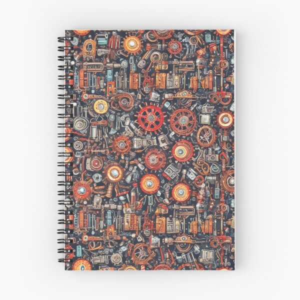 Item preview, Machinery simulation robotic design print designed and sold by Anshu3813.