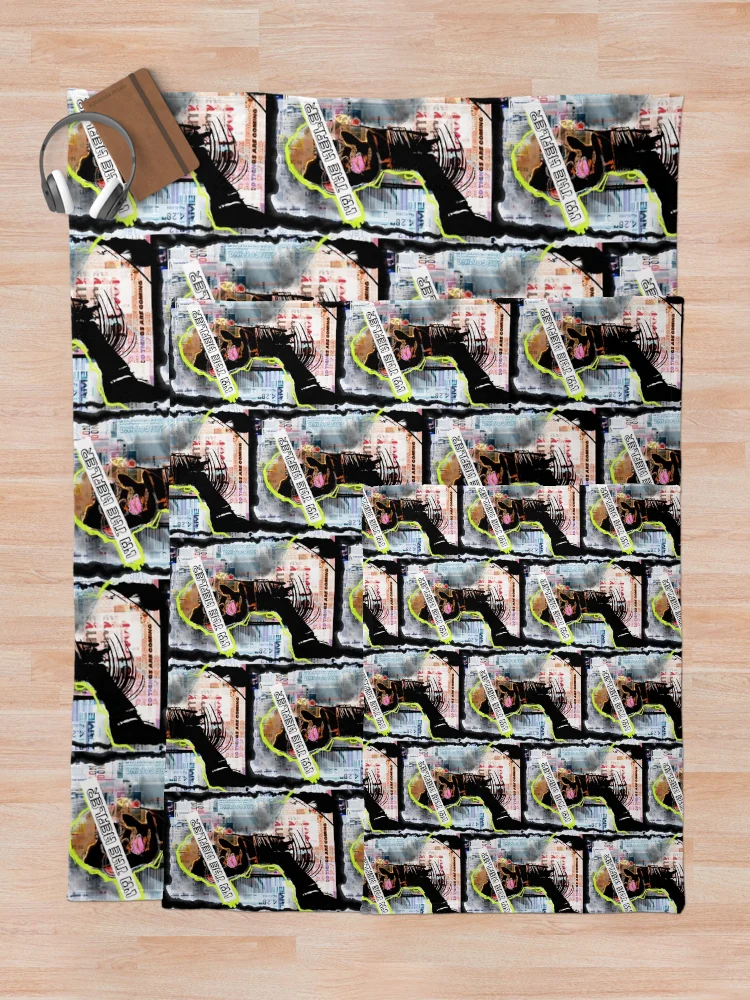 Thumbnail 5 of 6, Throw Blanket, designed and sold by R0X Designs .