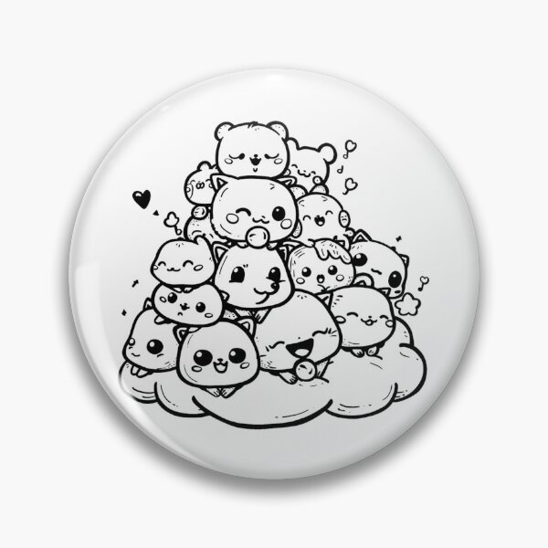 Item preview, Cute Doodle Characters designed and sold by NicolasGlowArt.