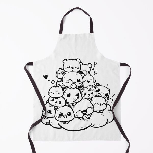 Item preview, Cute Doodle Characters designed and sold by NicolasGlowArt.