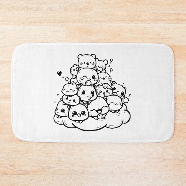 Item preview, Cute Doodle Characters designed and sold by NicolasGlowArt.