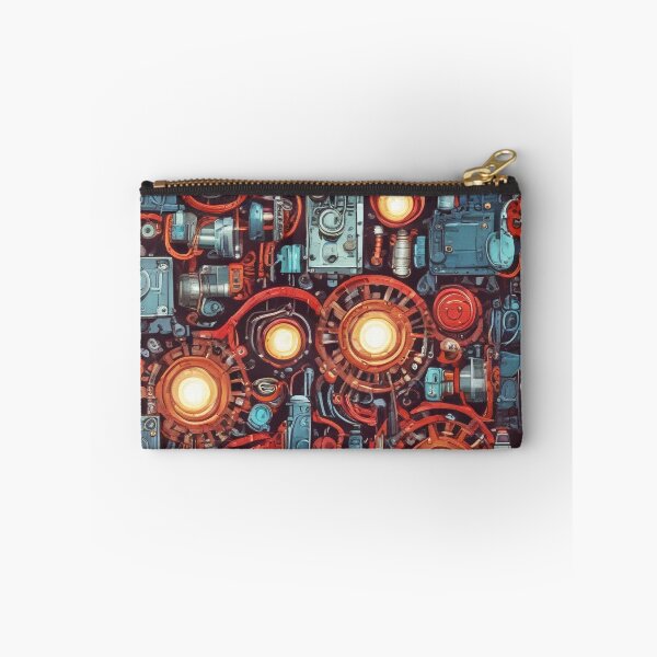 Item preview, Machinery simulation robotic design print designed and sold by Anshu3813.