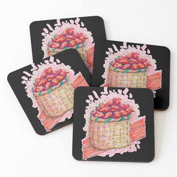 Item preview, Strawberries Basket designed and sold by JoseloRochaArt.