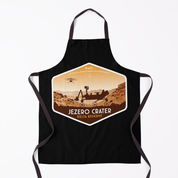 Item preview, Mars. Jezero Crater Delta Reserve (Interstellar Wilderness Reserve Bureau Series) designed and sold by BGALAXY.