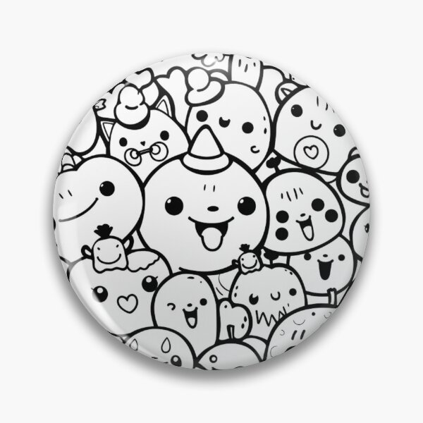 Item preview, Cute Doodle Monsters  designed and sold by NicolasGlowArt.