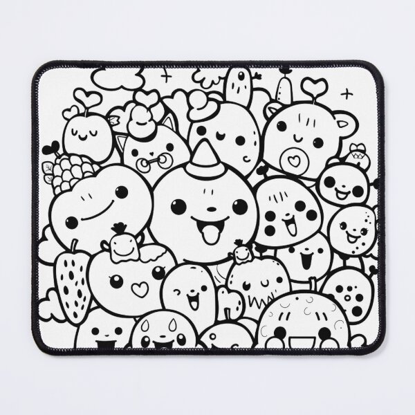 Item preview, Cute Doodle Monsters designed and sold by NicolasGlowArt.