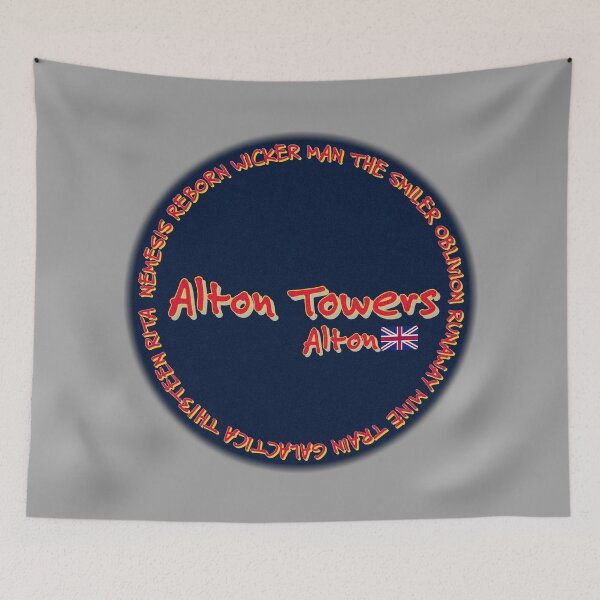Item preview, Alton Towers Park Circle Vintage  designed and sold by RollingRC.
