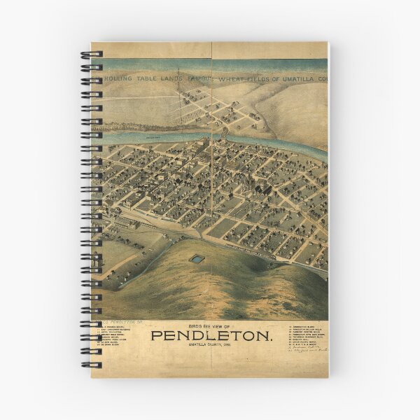 Item preview, Pendleton, Oregon (c1890) designed and sold by allhistory.