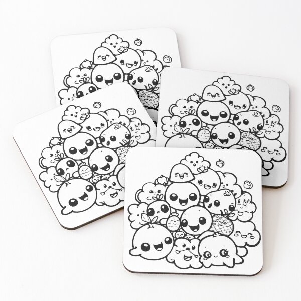 Item preview, Cute Pack of Doodle Monsters designed and sold by NicolasGlowArt.