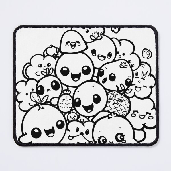 Item preview, Cute Pack of Doodle Monsters designed and sold by NicolasGlowArt.