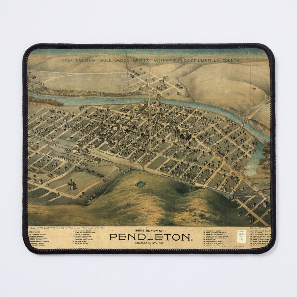 Item preview, Pendleton, Oregon (c1890) designed and sold by allhistory.