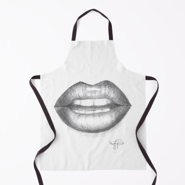 Item preview, lips designed and sold by Tereza Pilar Art.