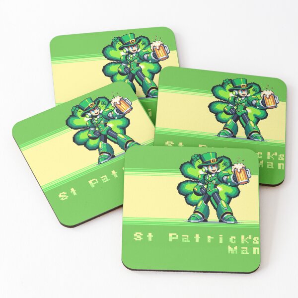 Item preview, St. Patrick's Man Retro Gaming designed and sold by Promagine.