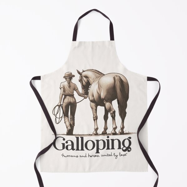 Item preview, Galloping, Humans and Horse United By Love designed and sold by Palati-Watt.