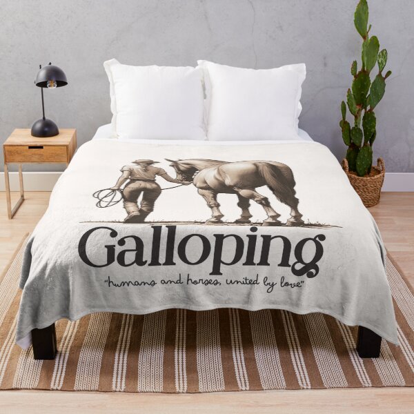 Item preview, Galloping, Humans and Horse United By Love designed and sold by Palati-Watt.