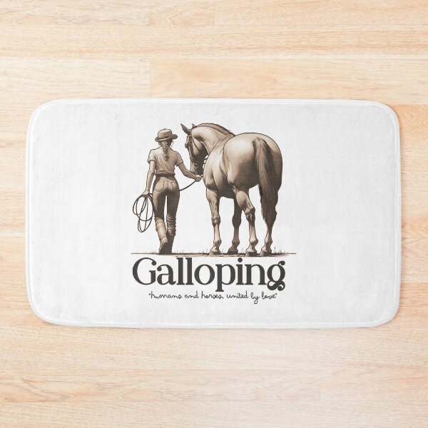 Item preview, Galloping, Humans and Horse United By Love designed and sold by Palati-Watt.