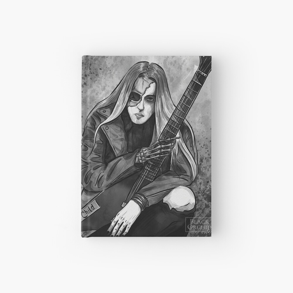 Item preview, Hardcover Journal designed and sold by BlackOrchidArt.