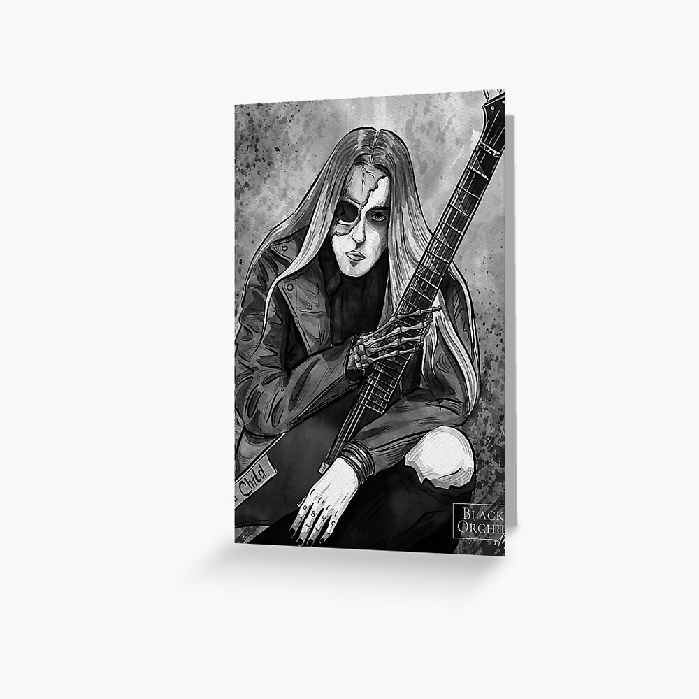 Item preview, Greeting Card designed and sold by BlackOrchidArt.