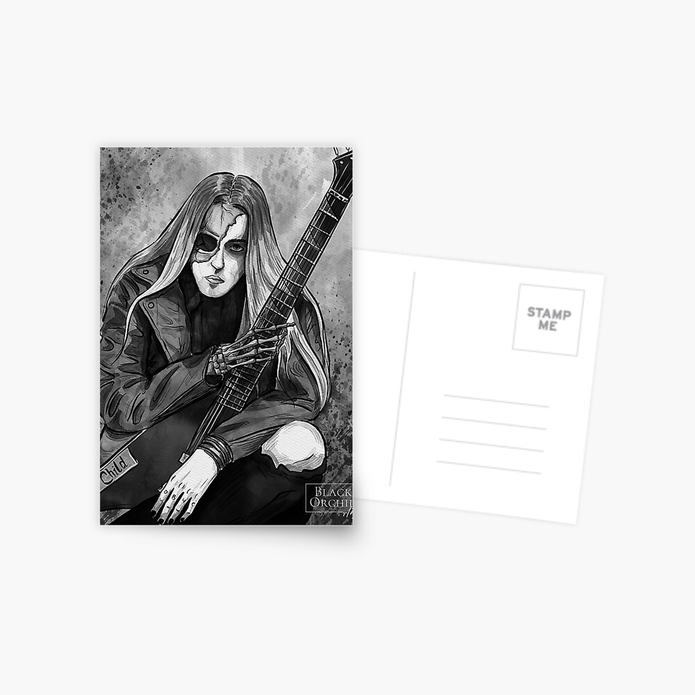 Item preview, Postcard designed and sold by BlackOrchidArt.