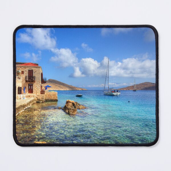 Item preview, Yacht leaving Halki designed and sold by tomg.
