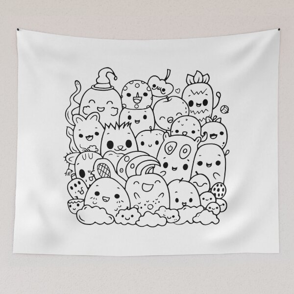 Item preview, Doodle Cute Creatures designed and sold by NicolasGlowArt.