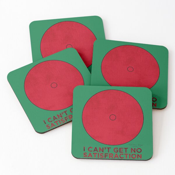 Item preview, No Satisfraction • Montessori Method • Red Fraction Circle designed and sold by MKE Rhine Maiden  •  Grumble Services, LLC..