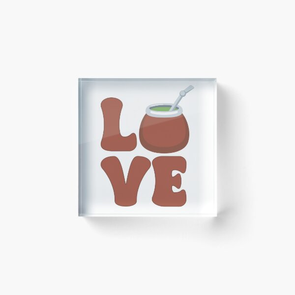 Item preview, yerba mate, Love Yerba Mate, Gift For Yerba Lovers designed and sold by Kondi-Art.