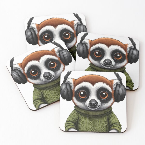 Item preview, Groovy Lemur! designed and sold by loadinglevelone.