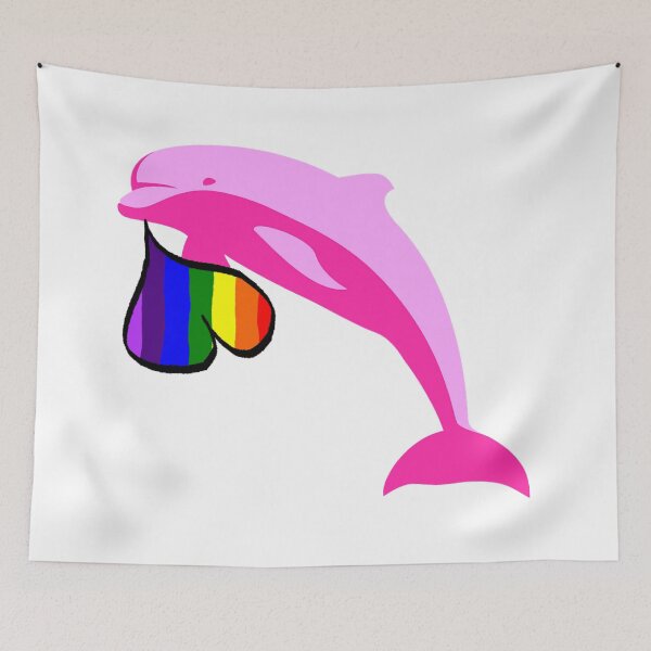 Item preview, a little gay dolphin friend designed and sold by zorkaa1.