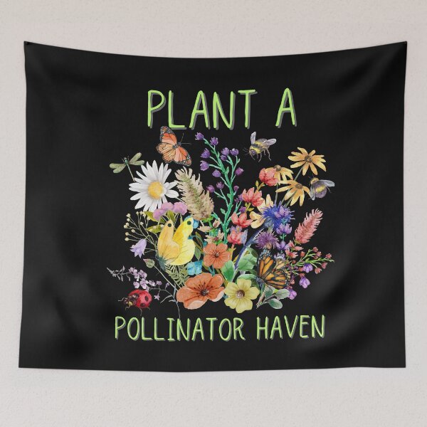 Item preview, Plant A Pollinator Haven Eco-Friendly Environmental Design designed and sold by EarthArtDesigns.