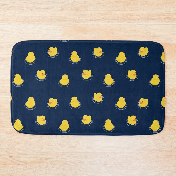 Item preview, rubber ducks - navy blue designed and sold by littlearrow.