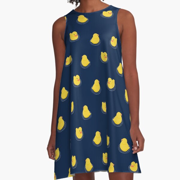Item preview, rubber ducks - navy blue designed and sold by littlearrow.
